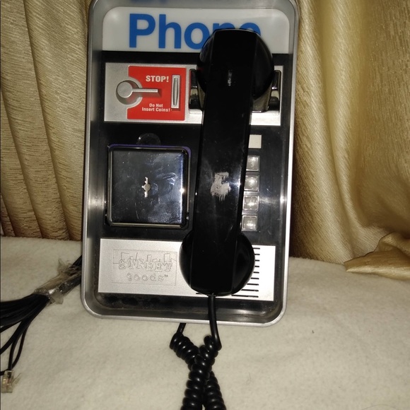 Vintage Phone Booth House Phone - Picture 2 of 3